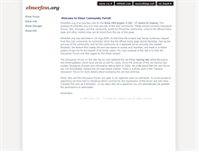 Tablet Screenshot of elmerfem.org
